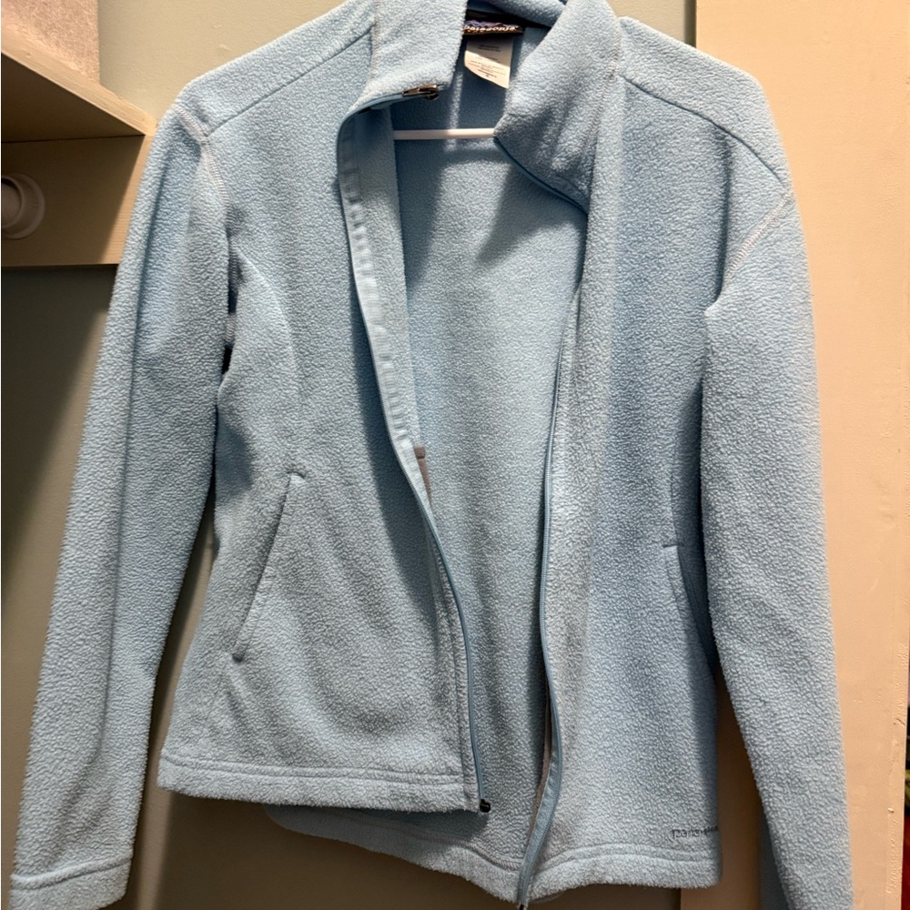 Patagonia Light Blue Women's Fleece Jacket